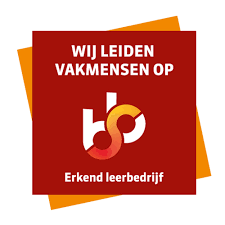 Logo van Erkend Leerbedrijf.